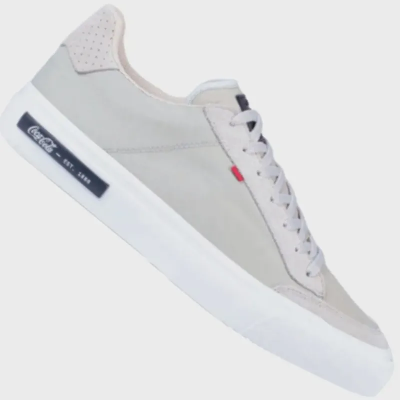 Tenis Coca Cola Taupe Cc2142 Masculino