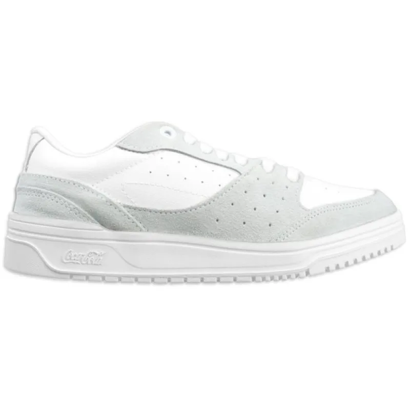 Tênis Coca Cola March All White Masculino Casual 43 39 / Branco