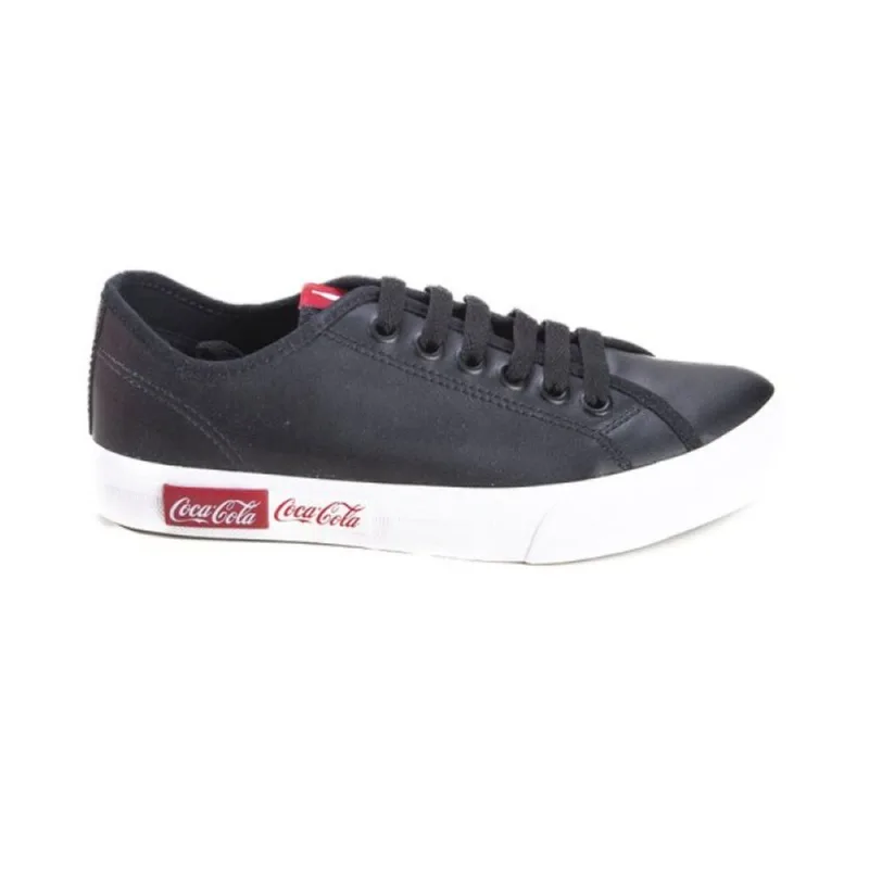 Tênis Coca Cola Blend Basic Town Casual Feminino Preto 44 34