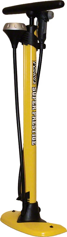 Pedro's Super Prestige Floor Pump Professional Yellow
