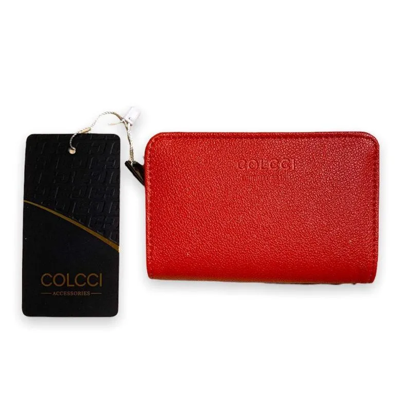 Carteira Colcci Pequena Tpu Since 86 Vermelho