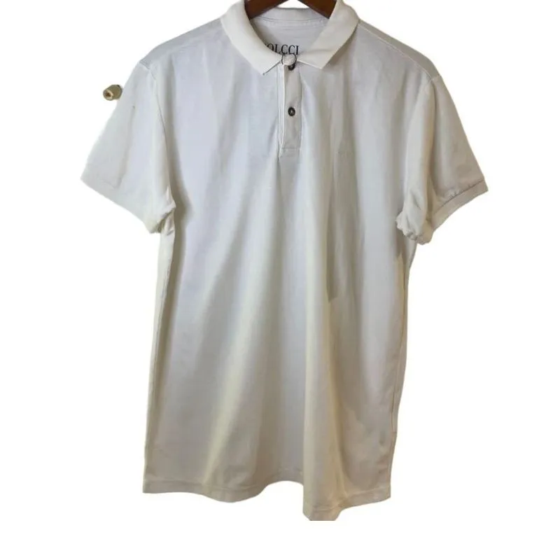 Polo Colcci Com Bordado Masculina Off Shell