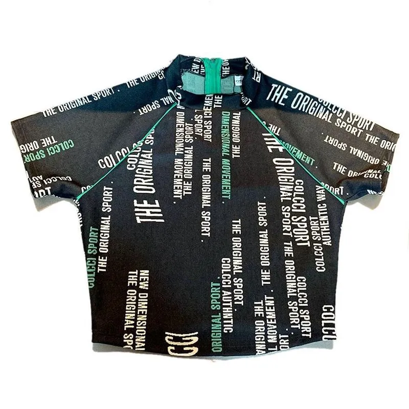 Blusa Colcci Jacquard Feminino Preto e Bege