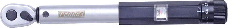 Pedro's Torque Wrenches Demi Wrench 1/4" Ratcheting Reversible Click-Type Micrometer Scale 3-15Nm Range