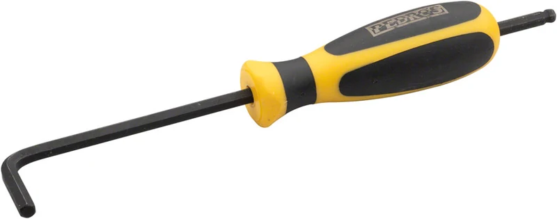Pedro's Hex Driver 5mm Driver Extra Long Wrench with Ergonomic Screwdriver Handle