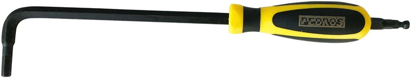 Pedro's Hex Driver 6mm II Extra Long Pedal Wrench with Ergonomic Screwdriver Handle