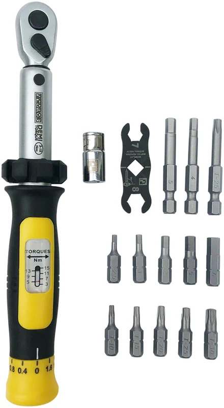 Pedro's Demi Torque Wrench II & Bit Set and