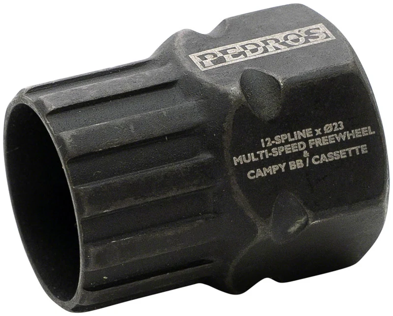 Pedro's Freewheel Socket Socket Multi-Speed 12-Spline x 23mm