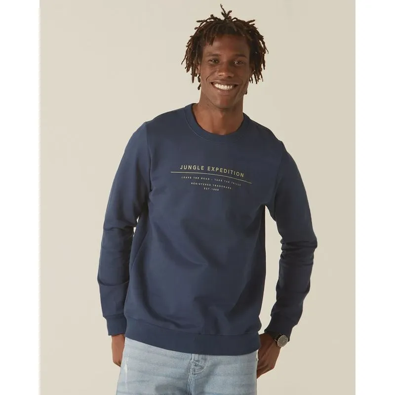 Blusão Tradicional Moletom Masculino Malwee