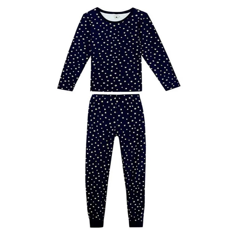 Pijama Longo Feminino Estrelas Malwee 1000093248