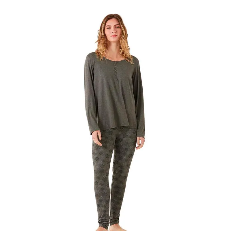 Pijama Longo Flocos de Neve Malwee 1000093248