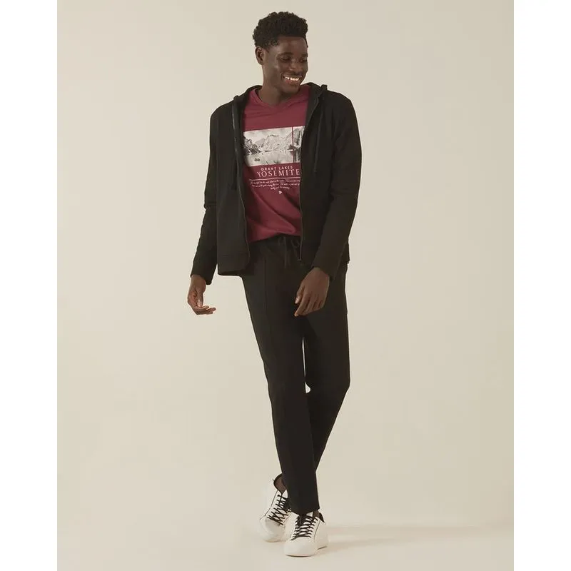 Calça Masculina Slim Moletom Piquet Malwee