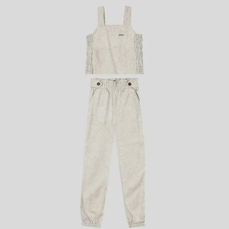 Conjunto Infantil Menina Carinhoso 4 ao 8