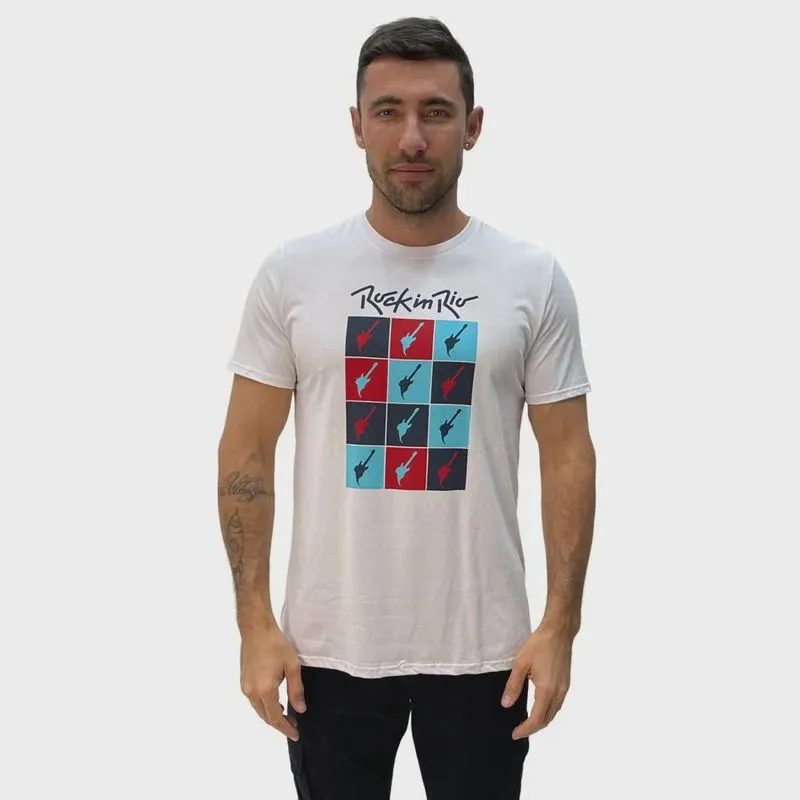 Camiseta Enfim Rock In Rio Manga Curta