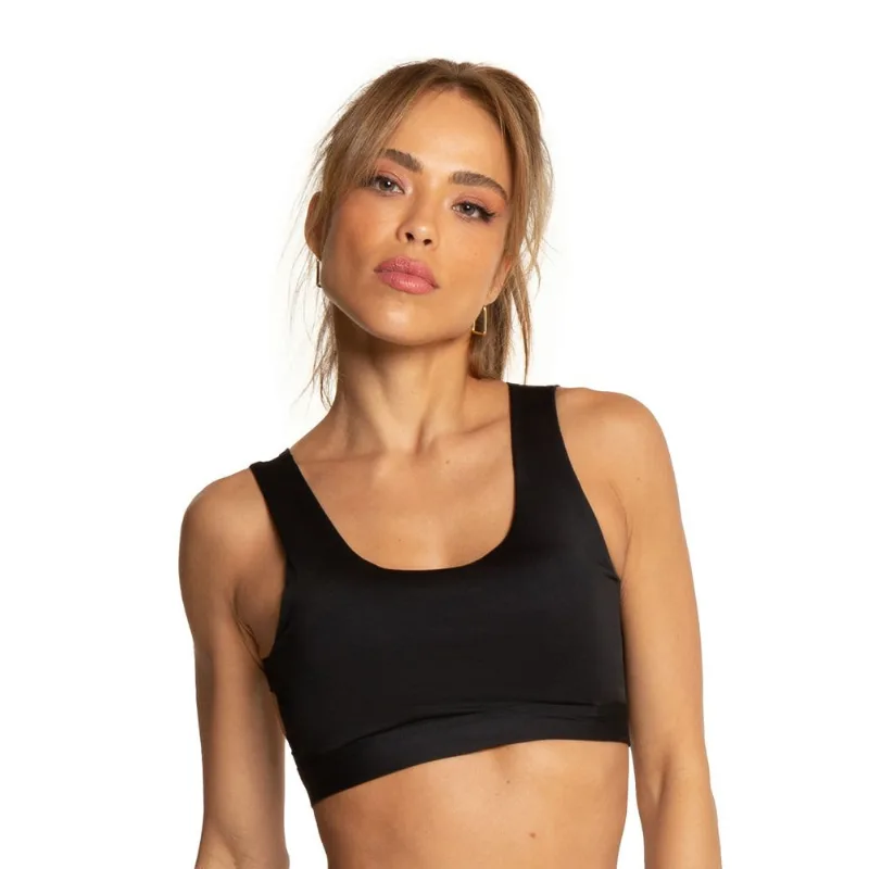 Top Feminino Fitness Endless Preto P