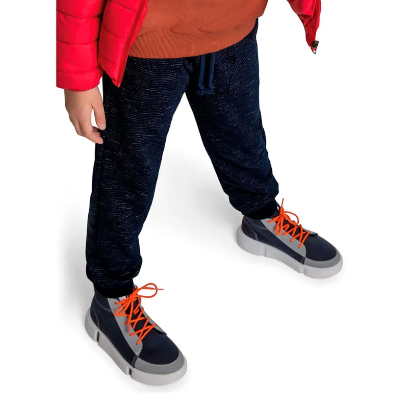 Calça de Moletom Infantil Rovitex Com Bolsos Marinho - 8