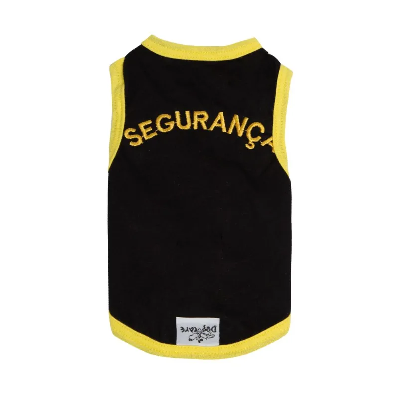 Roupa Pet Segurança Dog Care Preto 0 / Preto