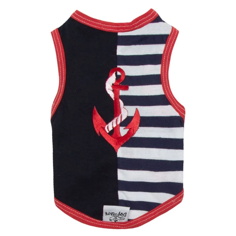 Roupa Pet Marinheiro Dog Care Azul 4 / Azul
