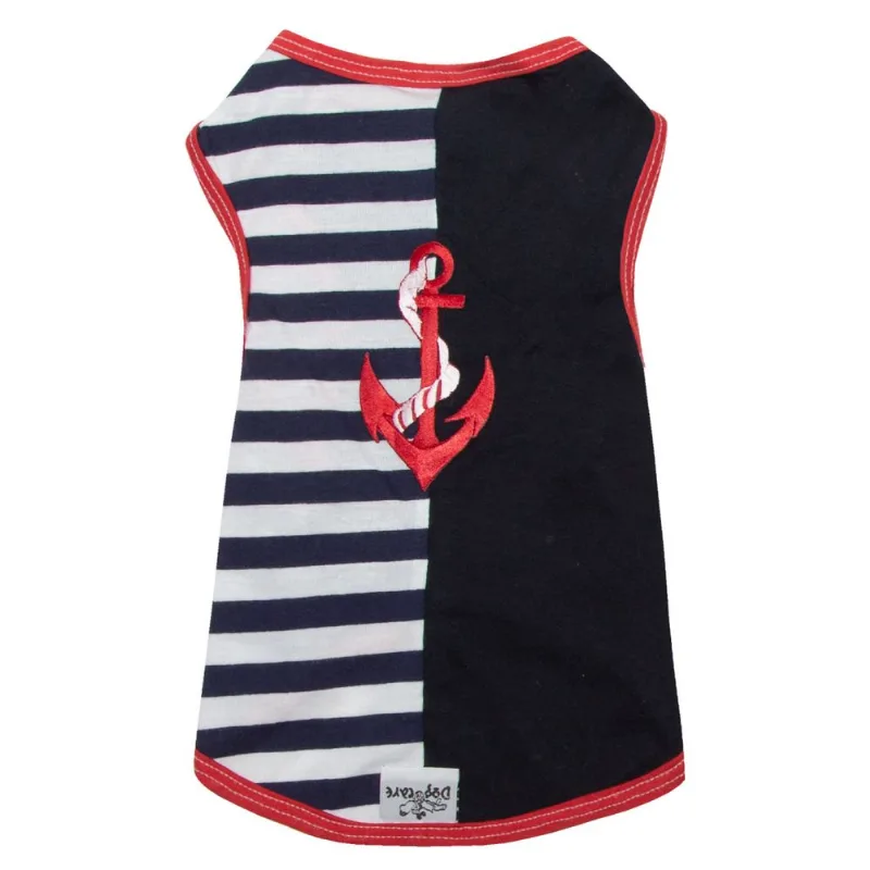 Roupa Pet Marinheiro Dog Care Azul 0 / Azul