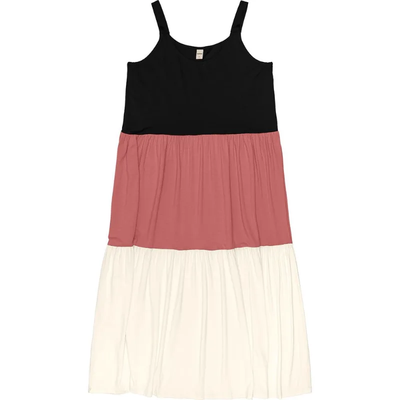 Vestido Midi Recortes Rovitex Preto M