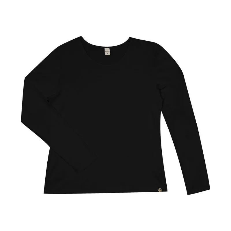 Blusa Feminina Manga Longa Rovitex Preto M