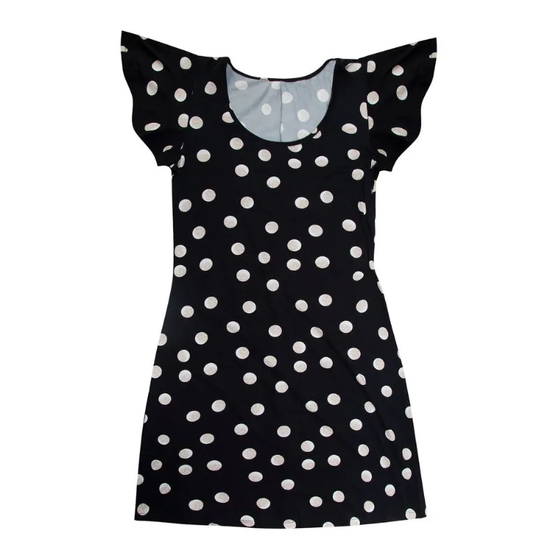 Vestido Feminino Estampado Rovitex Preto P