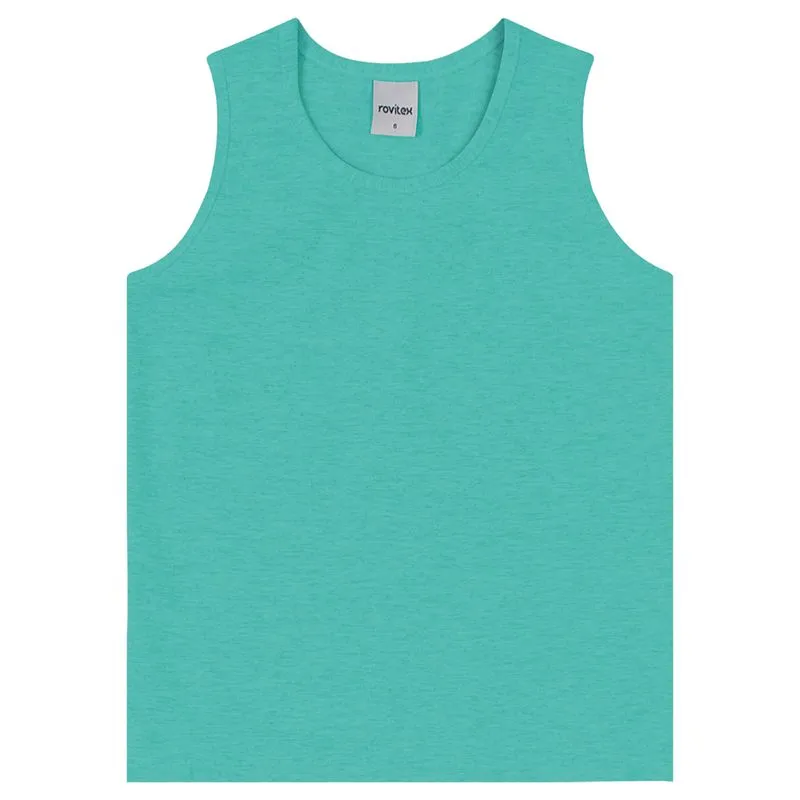 Regata Básica Infantil Feminina Rovi Kids Verde 4