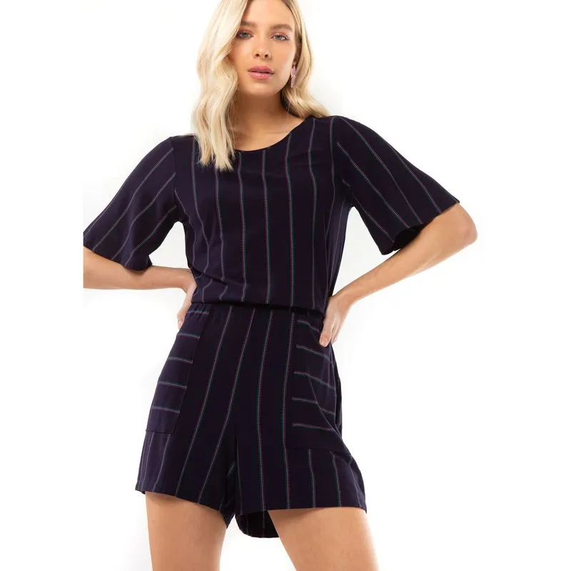 Macaquinho Feminino Endless Azul P