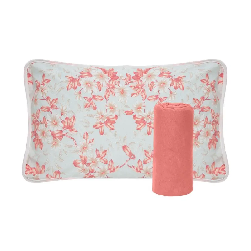 Jogo de Cama Solteiro 2pçs Premium Vivaldi Laranja UN / Laranja
