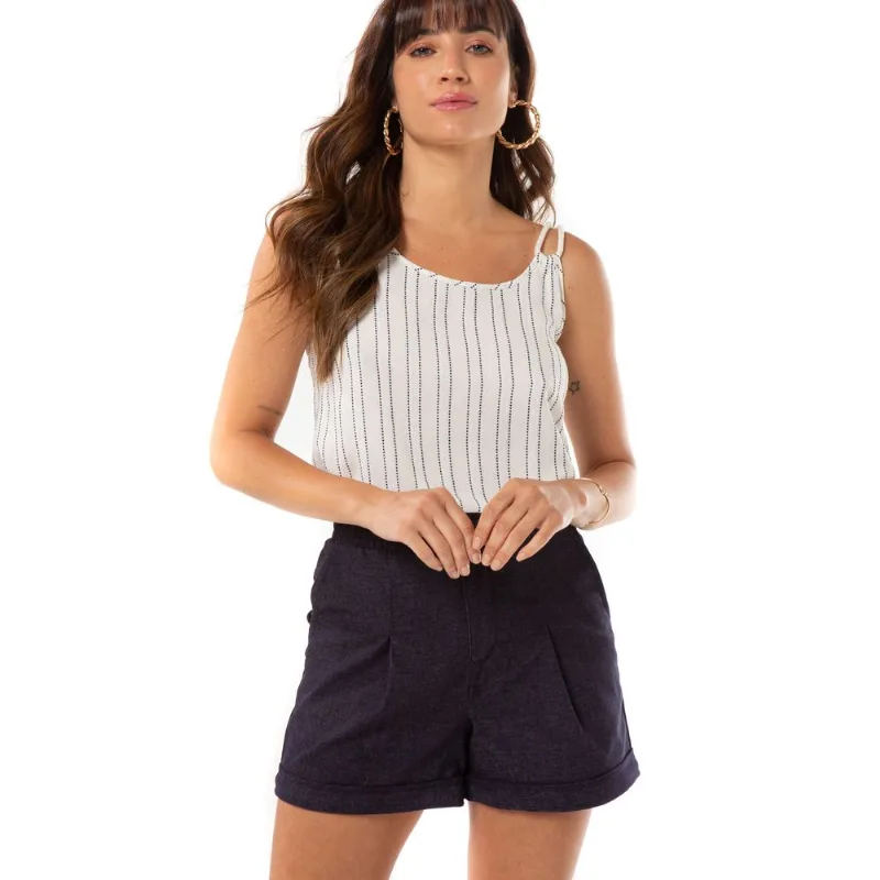 Shorts Feminino Endless Azul G