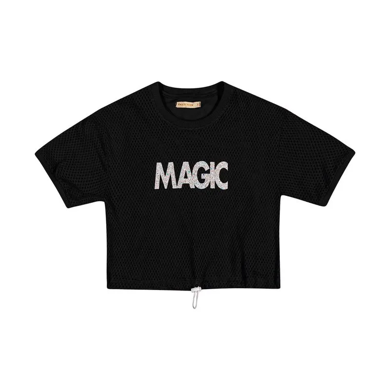 Blusa Magic Infantil Trick Nick Preto 14