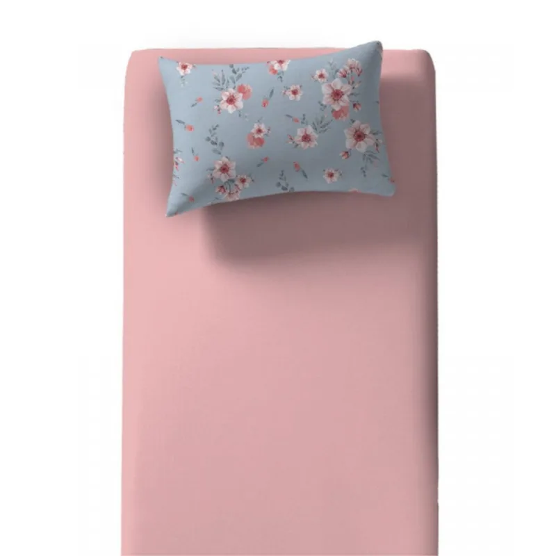 Jogo De Cama Solteiro Doce Vida Rosa