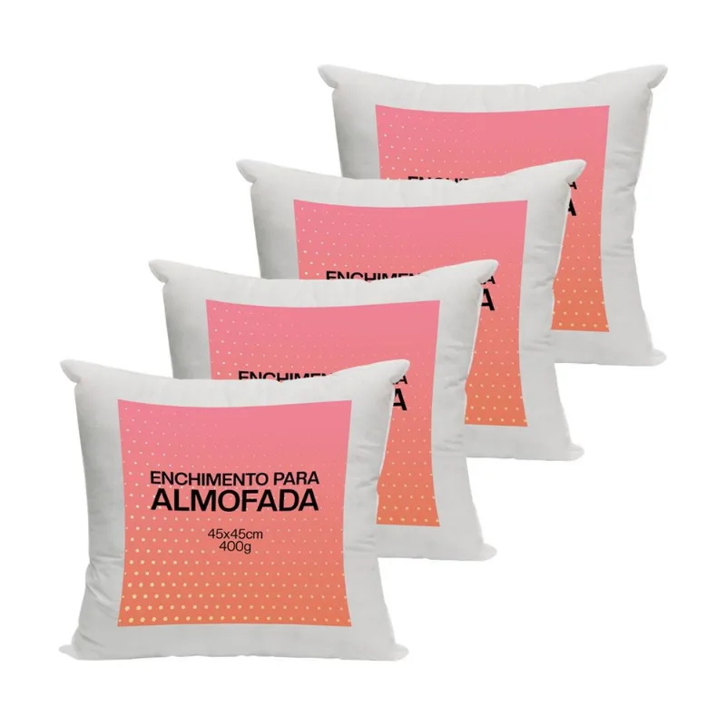 Enchimento Para Almofada 45x45 Viva Decor Unica Un