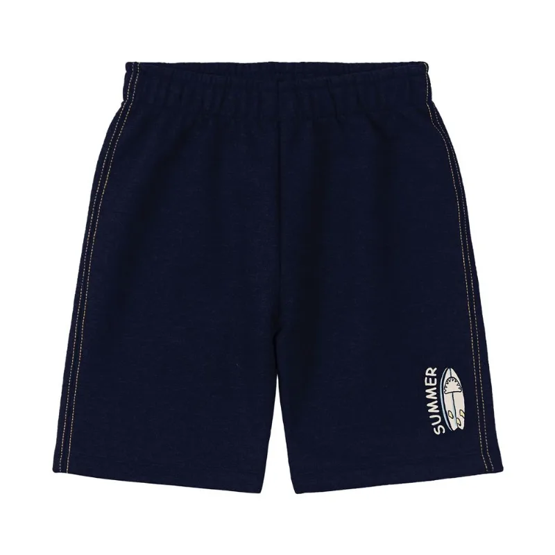 Bermuda Infantil Masculina Games Rovitex Kids Azul 4