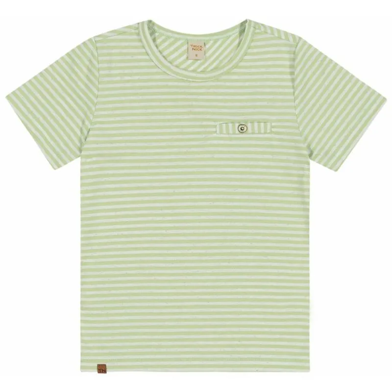 Camiseta Masculina Infantil Listrada Trick Nick