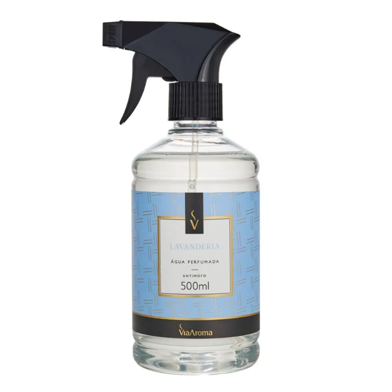 Água Perfumada Para Tecido Via Aroma Azul Un