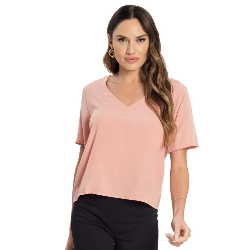 Blusa Feminina Viscose Endless Rosa M