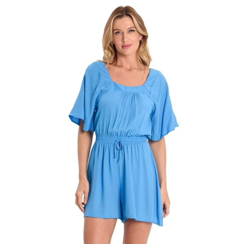 Macaquinho Feminino Endless Azul P