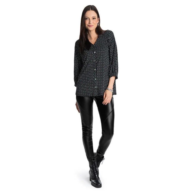 Camisa Feminina Elo Rovitex Preto P