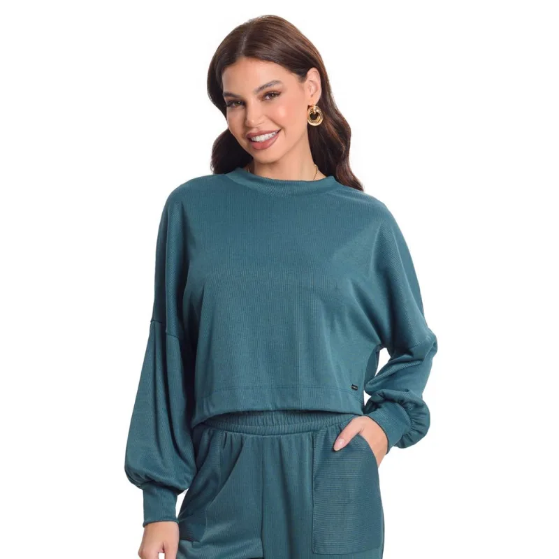 Blusão Feminino Ribana Rovitex Verde P