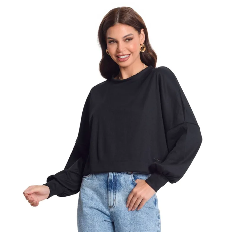 Blusão Feminino Ribana Rovitex Preto P