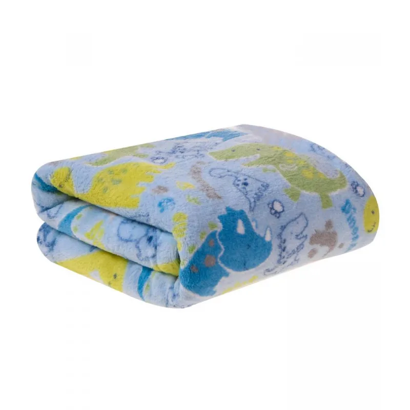 Manta Infantil Microfibra Bene Casa Azul
