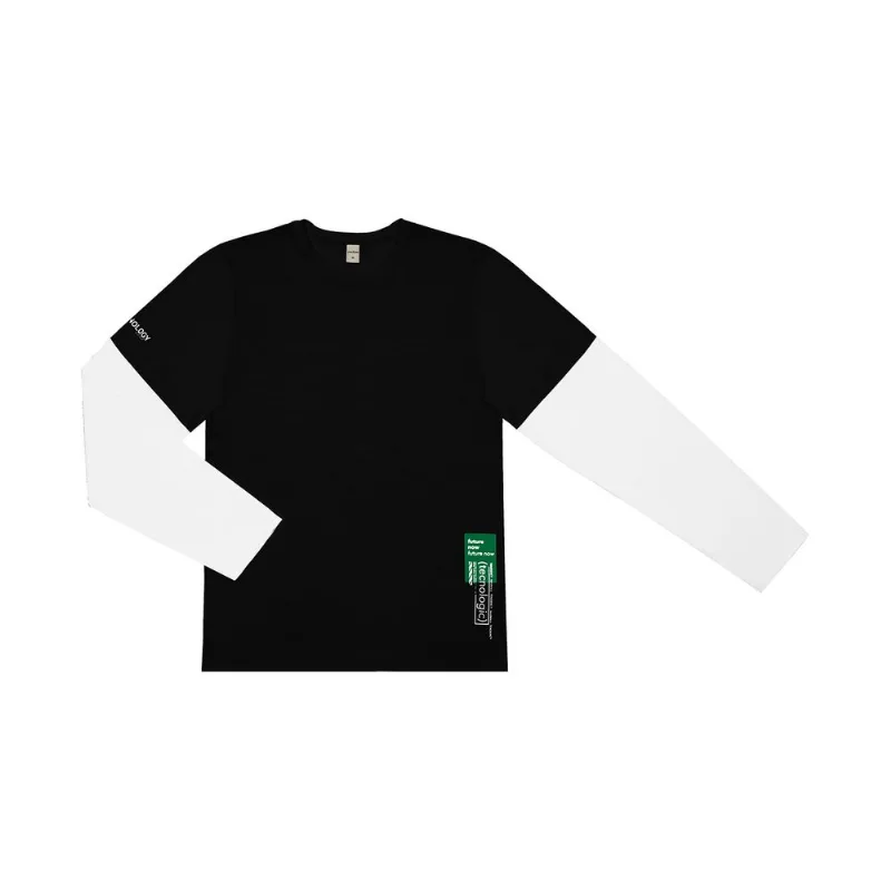 Camiseta Manga Longa Rovitex Teen Preto 14