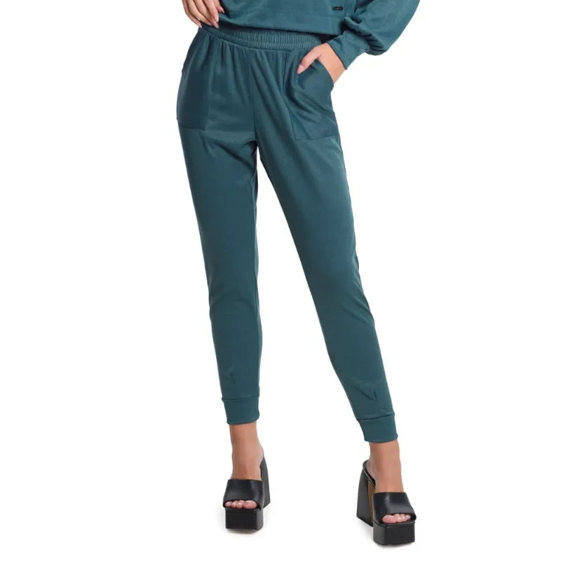 Calça Feminina Rovitex Jogger em Ribana Verde - GG