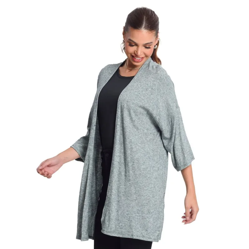 Cardigan Alongado Rovitex Verde P