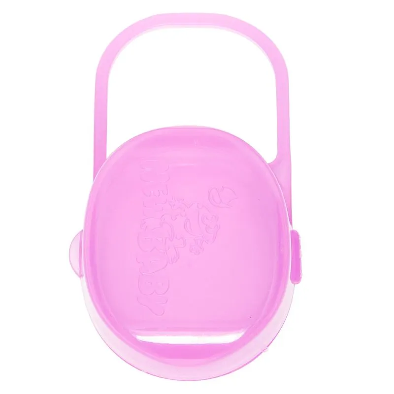 Porta Chupeta New Baby Rosa Un