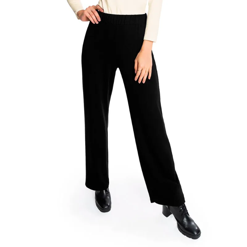 Calça Feminina Rovitex Reta em Moletinho Preto - G