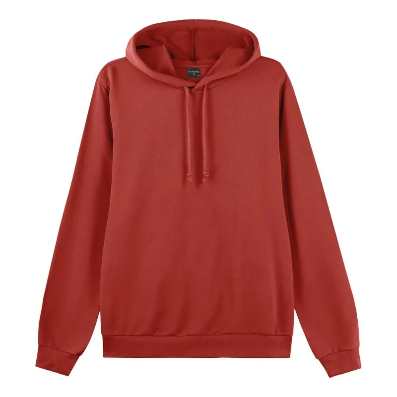Blusão Masculino Com Capuz Diametro Marrom G