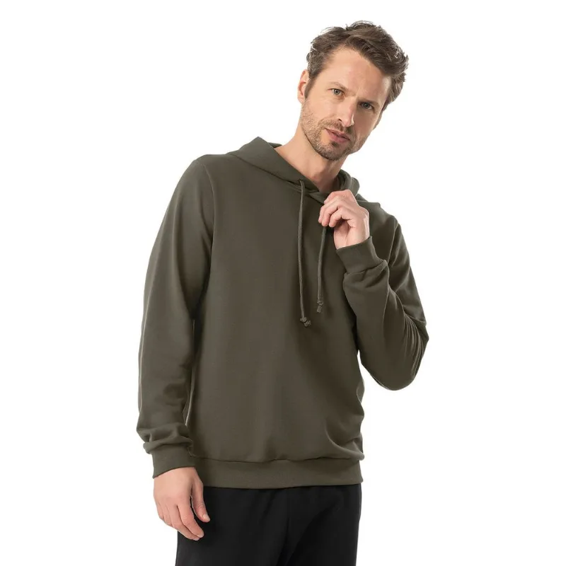 Blusão Masculino Com Capuz Diametro Verde M
