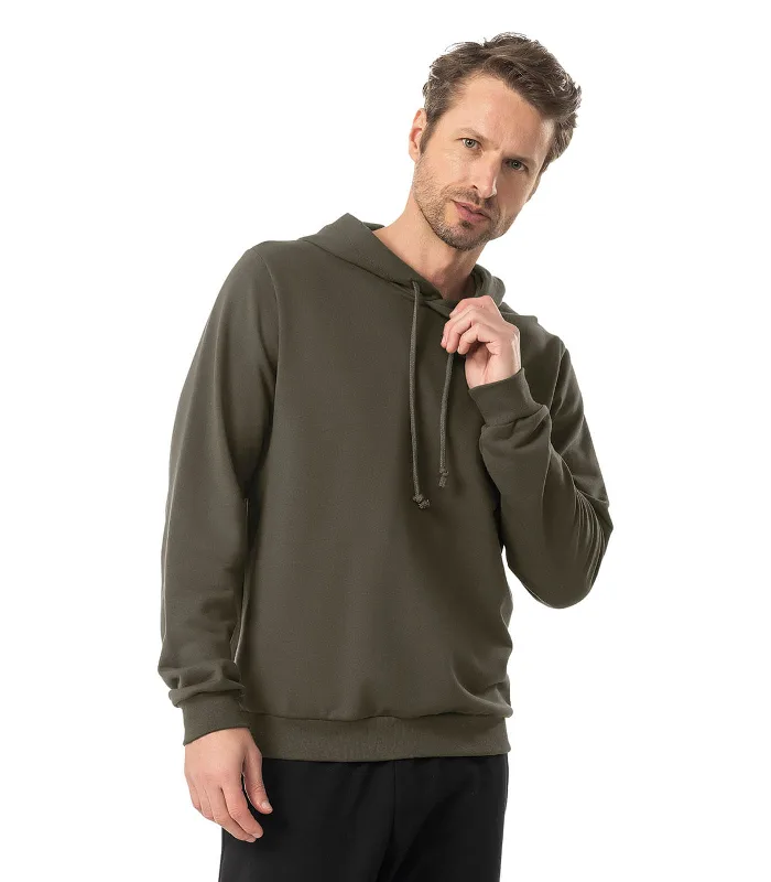 Blusão Masculino Com Capuz Diametro Verde G